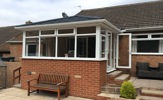 A SupaLite roof as fitted by Cleveland Conservatories